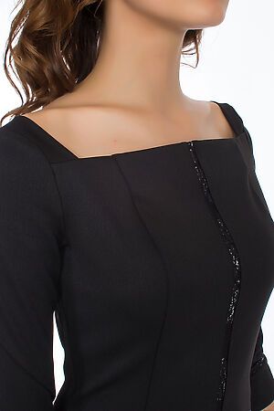 Платье GLOSS (Черный) 17305-01 #26094