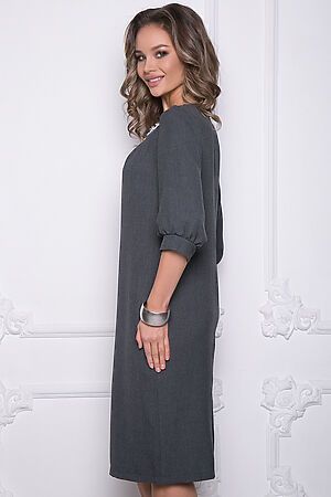 Платье Каралини BELLOVERA (Серый) 44П1481 #261264