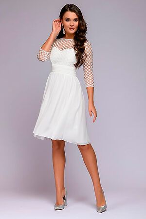 Платье 1001 DRESS (Белый) 0122001-30117WH #261823