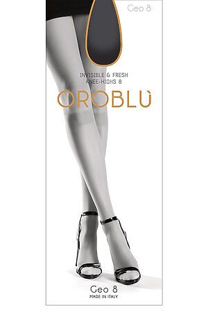 OROBLU' гольфы GEO 8 (1 пара)(10/180) (black (черный)) #264095