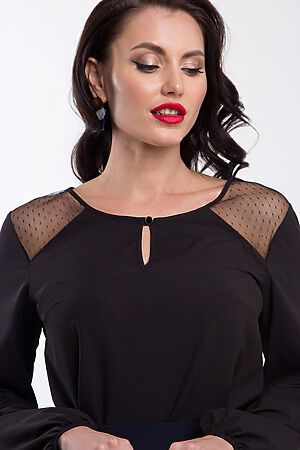 Блуза LADY TAIGA (Черный) Б1859 #265526