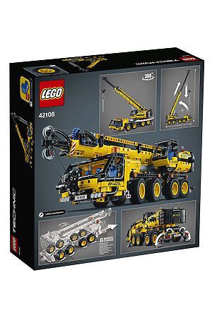 Игрушка Техник Мобильный кран LEGO, мультиколор 42108 #266019 купить с доставкой в интернет-магазине OptMoyo.ru