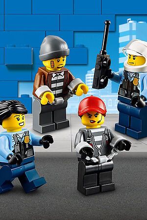 Игрушка Город Полицейский вертолётный транспорт LEGO, мультиколор 60244 #266043 купить с доставкой в интернет-магазине OptMoyo.ru