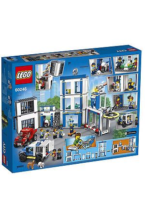 Игрушка Город Полицейский участок LEGO, мультиколор 60246 #266046 купить с доставкой в интернет-магазине OptMoyo.ru