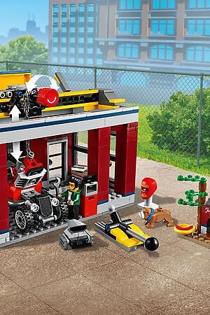 Игрушка Город Turbo Wheels Тюнинг-мастерская LEGO, мультиколор 60258 #266051 купить с доставкой в интернет-магазине OptMoyo.ru