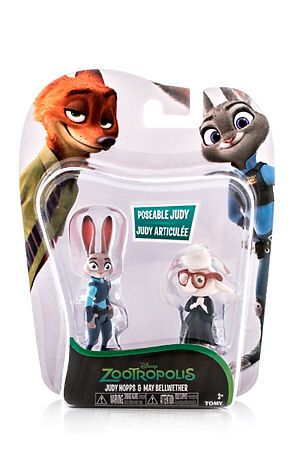 Zootropolis Джуди и мисс Барашкис Игрушки разных брендов, мультицвет L70901 #266982 купить с доставкой в интернет-магазине OptMoyo.ru