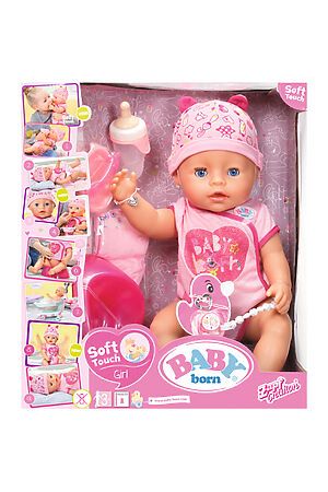 Игрушка BABY born Кукла ZAPF, мультицвет 825-938 #266997 купить с доставкой в интернет-магазине OptMoyo.ru