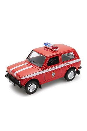 Игрушка модель машины 1:34-39 LADA 4x4 ПОЖАРНАЯ ОХРАНА. WELLY, мультиколор 42386FS #267453 купить с доставкой в интернет-магазине OptMoyo.ru