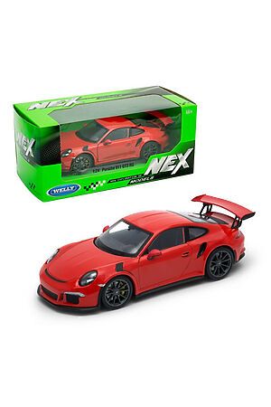 Игрушка модель машины 1:24 Porsche 911 GT3 RS WELLY, мультиколор 24080 #267462 купить с доставкой в интернет-магазине OptMoyo.ru