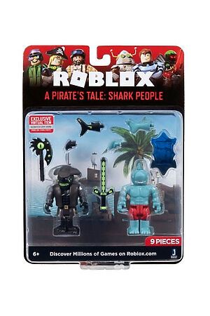 Игрушка Roblox - фигурки героев A Pirate's Tale: Shark People 2 шт с... Игрушки разных брендов, мультиколор ROB0305 #267807 купить с доставкой в интернет-магазине OptMoyo.ru