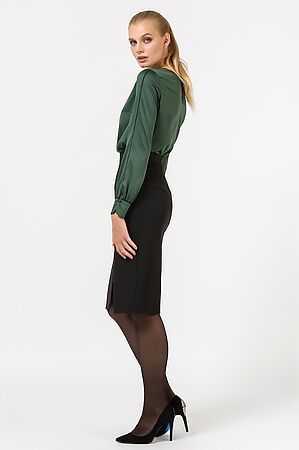 Блуза REMIX (Зеленый, черный	) 4762/2 #269329