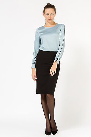 Блуза REMIX (Серо-голубой, черный	) 4762/4 #269331