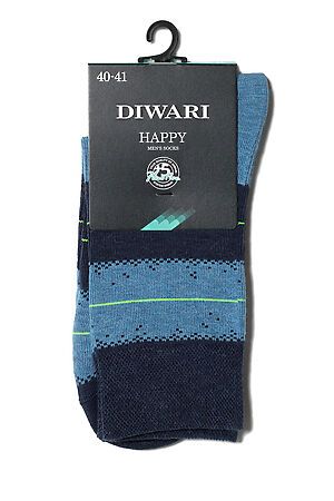 Носки DIWARI (Темно-синий-голубой) #269376