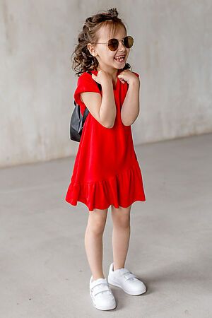 Платье Алиса красное SOVALINA (Красный) #269963