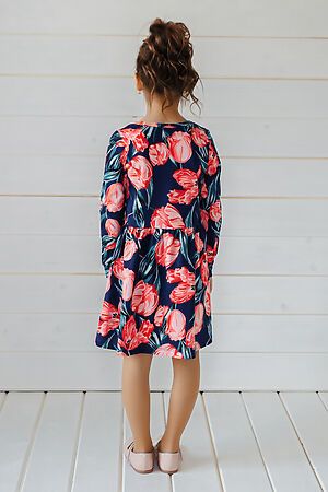 Платье Эля тюльпаны SOVALINA (Красный) #270014