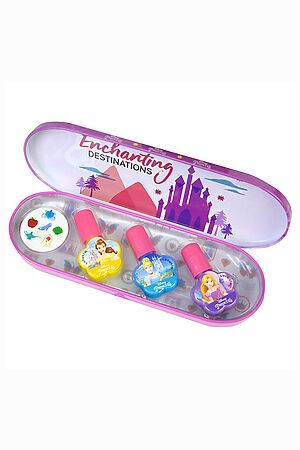 Princess Игровой набор детской декоративной косметики для ногтей в пенале мал. Игрушки разных брендов (Мультиколор) 1599020E #270527
