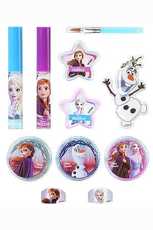 Frozen Игровой набор детской декоративной косметики для лица в косметичке Игрушки разных брендов (Мультиколор) 1599008E #270529