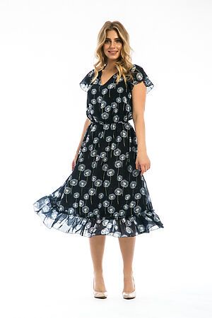 Платье MODELLOS (Синий/молочный) П-468/4 #271065