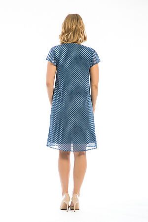 Платье MODELLOS (Голубой/белый) П-221/6 #271066
