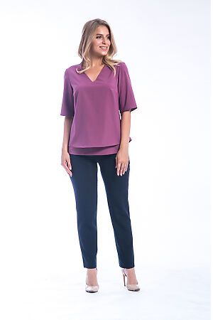 Блуза MODELLOS (Пурпурный) Б-192/2 #271075