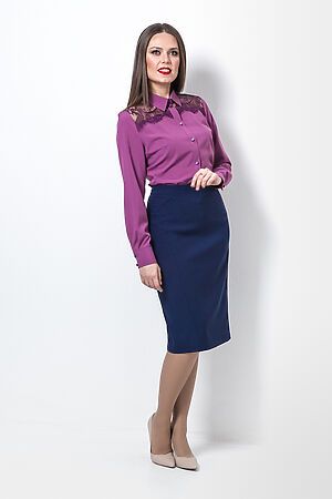 Блуза MODELLOS (Сиреневый) Б-264/1 #271122