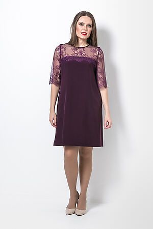Платье MODELLOS (Темно-фиолетовый) П-565 #271127