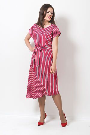 Платье MODELLOS (Красный+белый) П-586/1 #271195