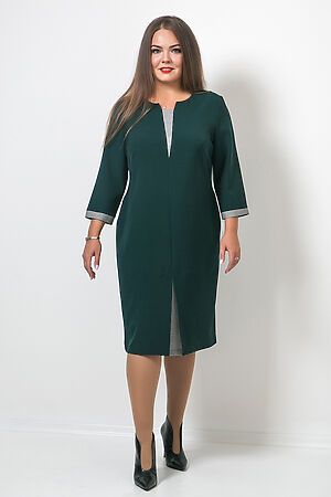 Платье MODELLOS (Зеленый/серый) П-493/14 #271282
