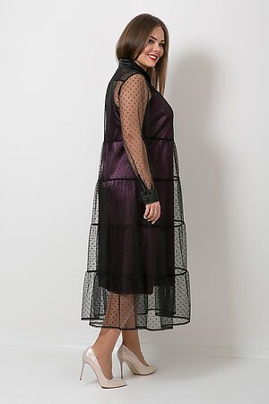 Платье MODELLOS (Фиолетовый/черный) П-613/2 #271293