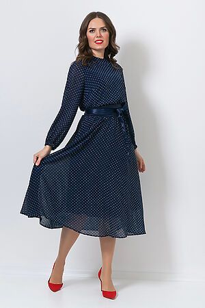 Платье MODELLOS (Синий/молочный) П-614 #271296