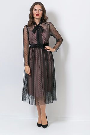 Платье MODELLOS (Пудровый/черный) П-612 #271301