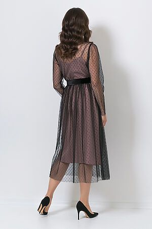 Платье MODELLOS (Пудровый/черный) П-612 #271301