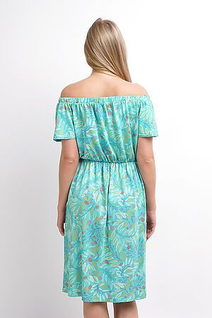 Платье CLEVER (Св.зелёный/синий) LDR29-761/1 #272099