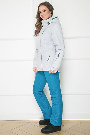 Костюм Ривьяно (Куртка+брюки) BELLOVERA (Голубой, серый) 45В1826 #272457