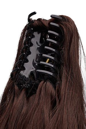 Накладной хвост шиньон накладные волосы длинный шиньон шиньон с заколкой "Нимфа" Nothing But Love (Розово-коричневый) 296102 #272814