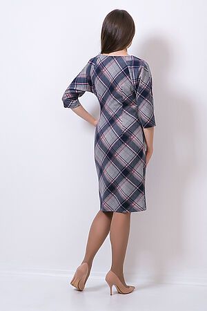 Платье MODELLOS (Синий/розовый/серый) П-314/15 #273602