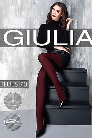 Колготки GIULIA (Фиолетовый) BLUES 70 blackberry #273740