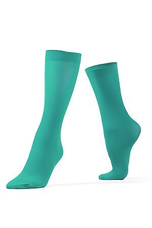 Носки высокие женские носки цветные носки "Красочная дружба" КРАСНАЯ ЖАРА (Бирюзовый) 295217 #273837