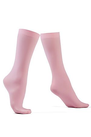 Носки высокие женские носки цветные носки "Красочная дружба" КРАСНАЯ ЖАРА (Бледно розоватый) 295186 #273842