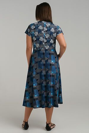 Платье ODEVAITE (Темно-голубой) 101-114-420 #282682