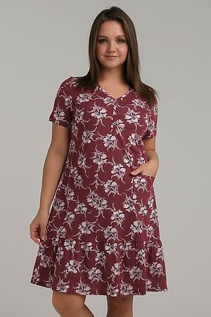 Платье ODEVAITE (Бордовый) 145-113-420 #282684
