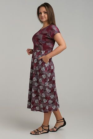 Платье ODEVAITE (Бордовый) 101-111-420 #282685