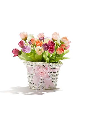 Букет искусственные цветы декоративные розы композиция цветочная корзина... MERSADA 297164 #283805