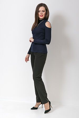 Блуза MODELLOS (Темно-синий) Б-301 #285335