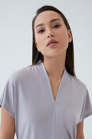 Блуза ZARINA (Светло-серый) 1123529429 #286172