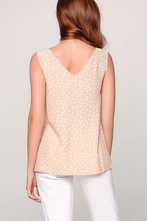 Блуза CONTE ELEGANT (Бежево-белый) #288169