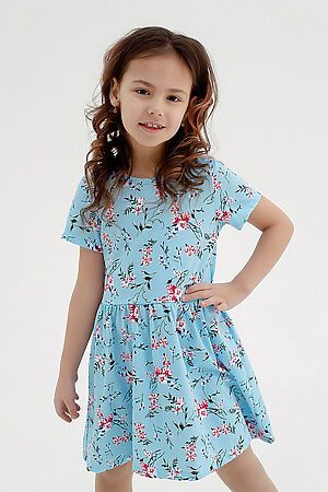 Платье Лето весна SOVALINA (Голубой) #289237