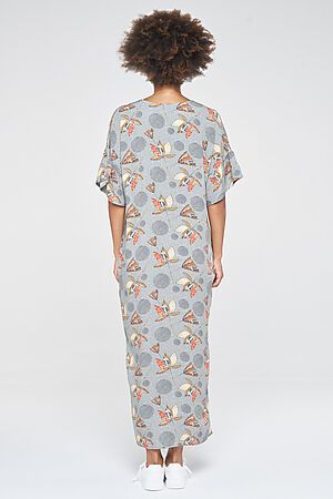 Платье VAY (Оливковый-цветы) 201-3600-Ш55 #295053