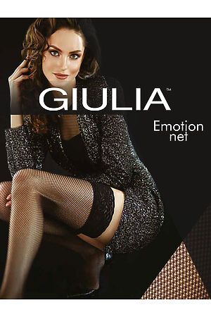 Чулки GIULIA (Загар) EMOTION NET DAINO #299961
