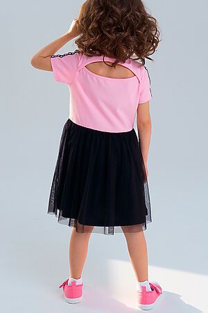 Платье PLAYTODAY (Черный, Розовый) 12142532 #300079